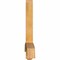 Ekena Millwork Bellingham Rough Sawn Timber Gable Bracket, Western Red Cedar, 84"W x 31"H x 4"D x 4"F, 9/12 Pitch GBW084X31X0404BEL00RWR - alternate 3